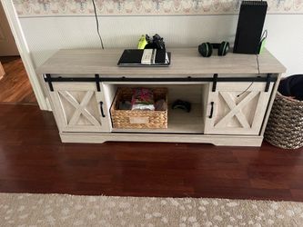 Farm house entertainment center