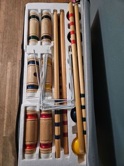 Sportcraft Croquet Set with Carrying Case