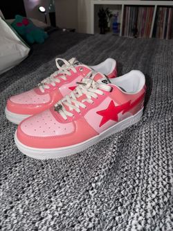 Bapesta Pink Size 12