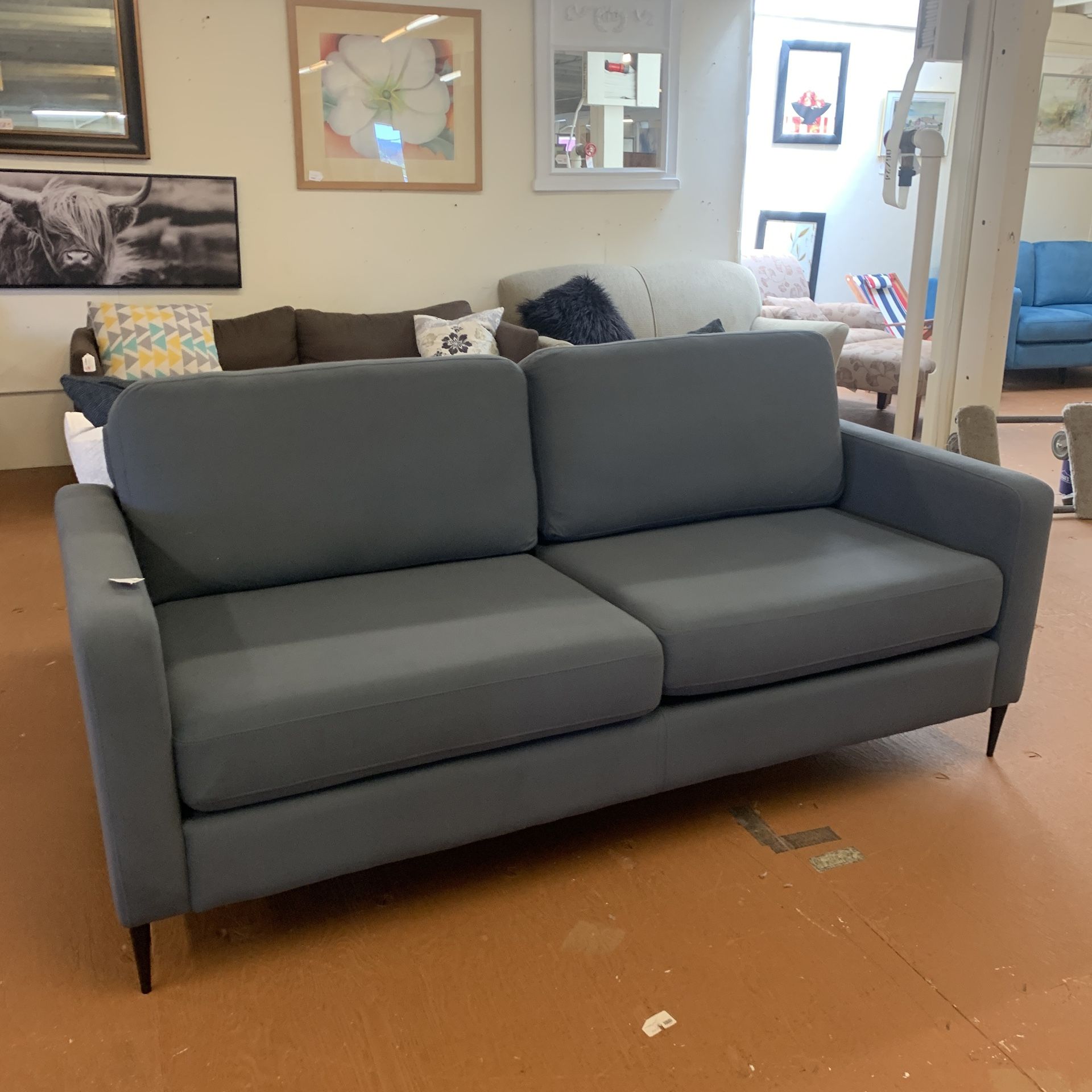 Mod Gray Sofa