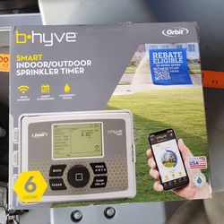 Brand new 6 zone wifi sprinkler controller