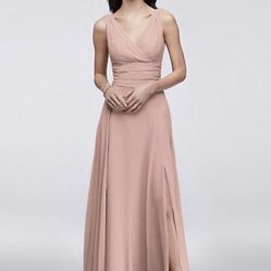 Ballet Pink Bridesmaid Dress 