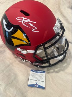 Kyler Murray Signed Helmet w/case