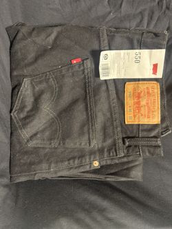 Black Levi 550 Jeans (Men’s) 35x32