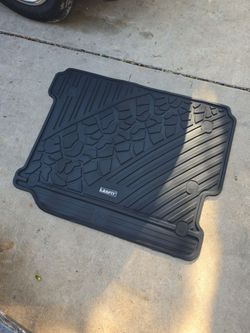 All Weather Cargo Mat Liner 2018 to 2027 Jeep Wrangler JL 4 Door - Car Parts