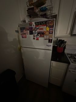 FREE White, 28x28, refrigerator - just pick it up