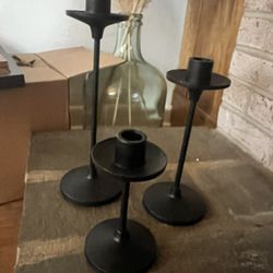 Target Black Candlesticks