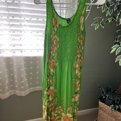 Hawaiian Dress 100% Rayon