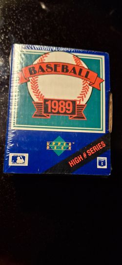 1989 Upper Deck "High # Series" baseball card set