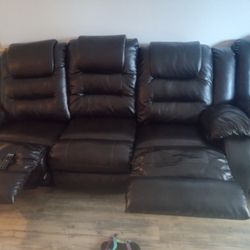 Sectional / Recliner Couch 