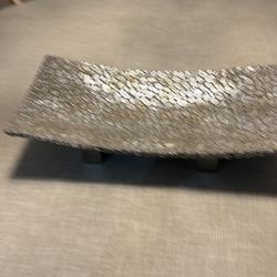 Decorative sculptural tray