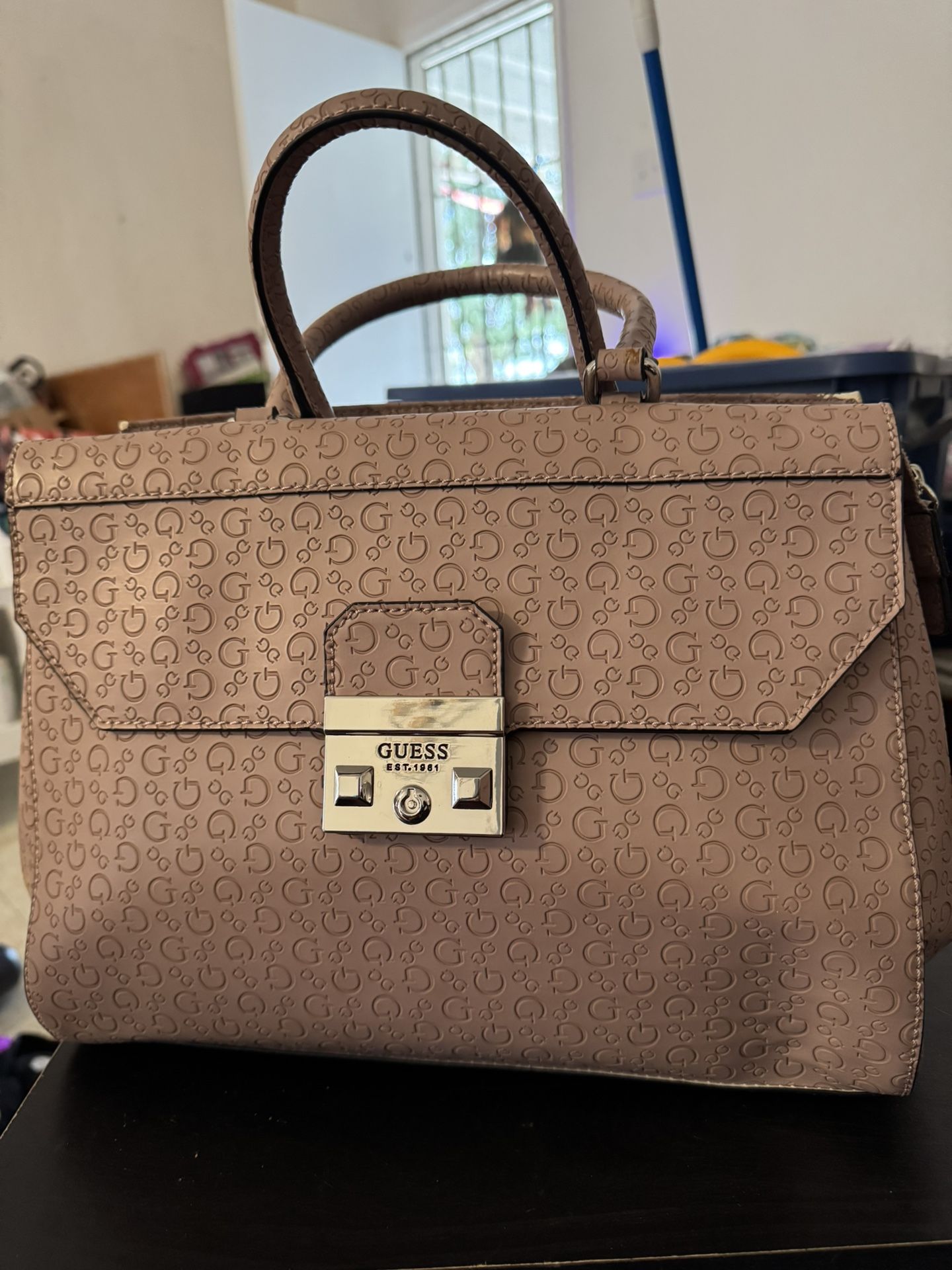 Guess Rose Gold Handbag 