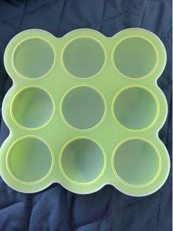 Baby food storage trays