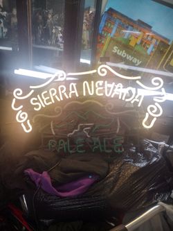 Sierra Nevada Pale Ale Neon Bar Sign
