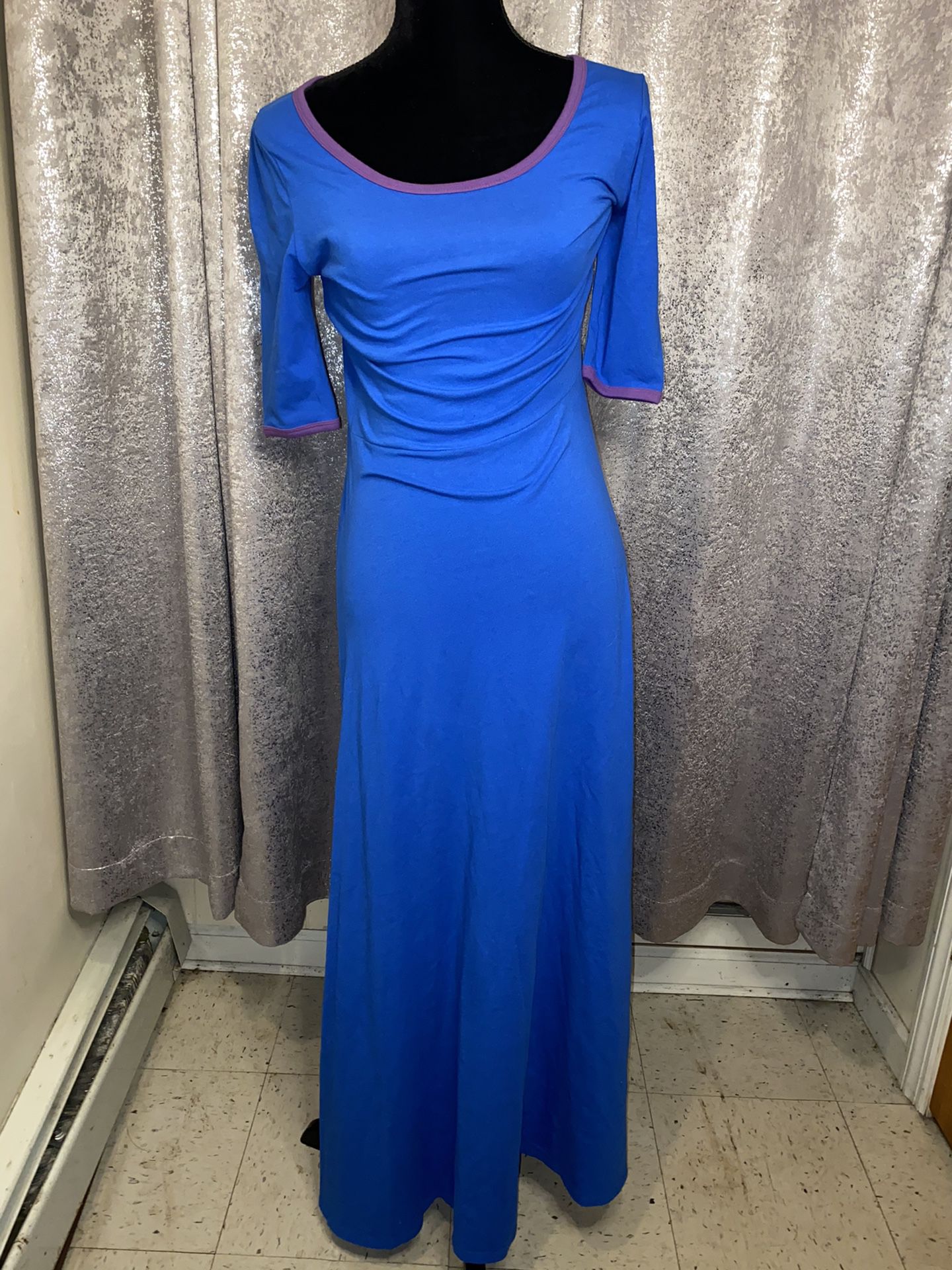 Blue & Purple LuLaRoe Dress