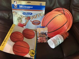 NBA party 🎉 pack. Birthday party decorations decor