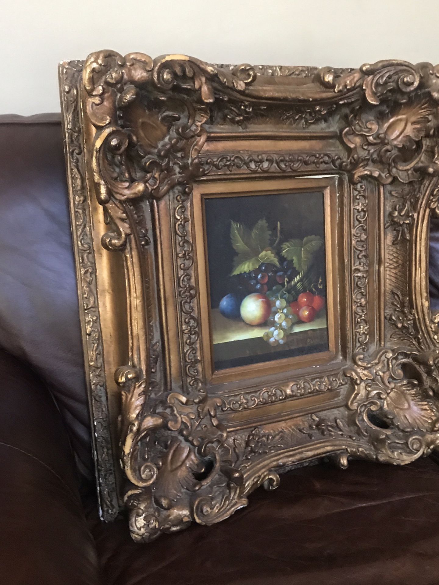 Pending -Vintage Frame And Painting