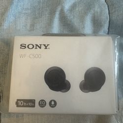 Sony WF-C500 Truly Wireless In-Ear Bluetooth Earbud Headphones