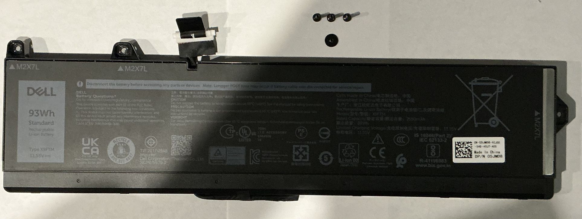 Dell 240W Slim Power Adapter With Charger