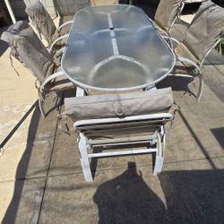 Patio Table With 6 Chairs