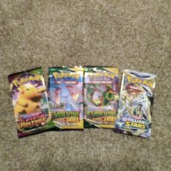 Sealed  Evolving Skies Pokémon Packs 