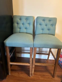 FREE two tall barstools - porch pickup!