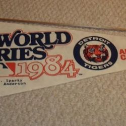 Tigers 1984 World Series Pendant 