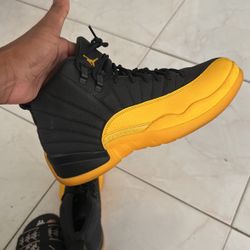 Jordan 12’s Black University Gold