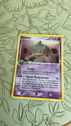 Pokémon card. Make me a offer