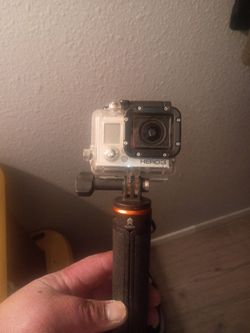 GoPro hero 3 w/ selfie stick