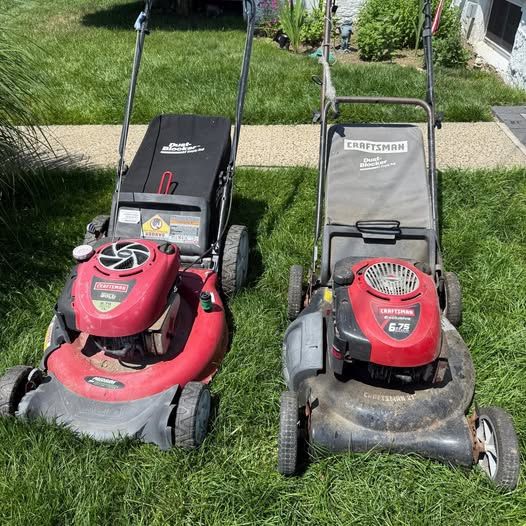 Mechanics Special 2 mowers