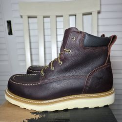 Irish Setter Ashby 6-inch Leather Soft Toe Work Boots 83605 Men's Size 11 D