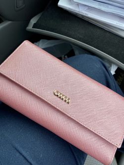 Pink wallet