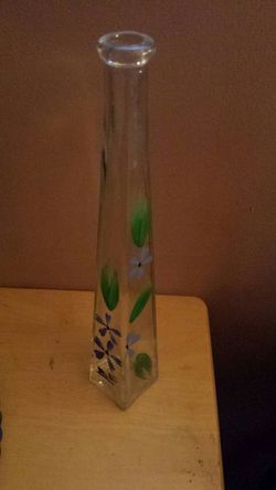Vintage Hand Painted Vase