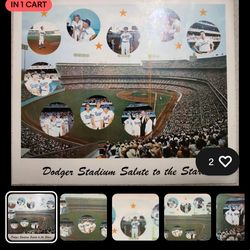 1965 Los Angeles Dodgers Souvenir card