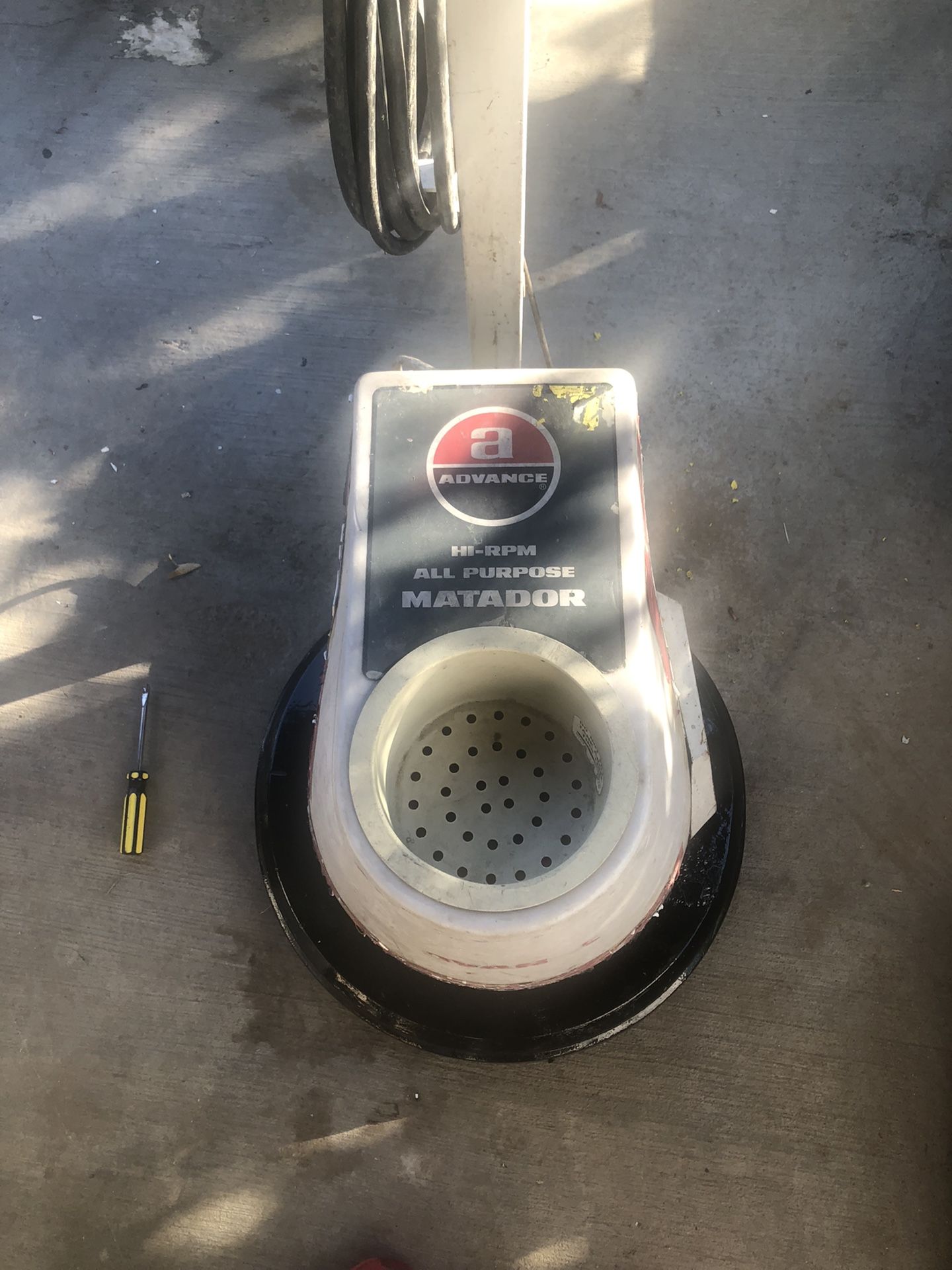 Buffer Machine. Avance Matador Hi RPM