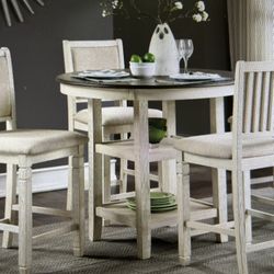 Bar Height Dining Table And Chairs 