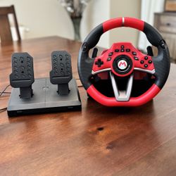 Hori Nintendo Switch Mario Kart Steering Wheel Pro Deluxe