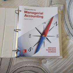Intro To Managerial Accounting 8th Edition