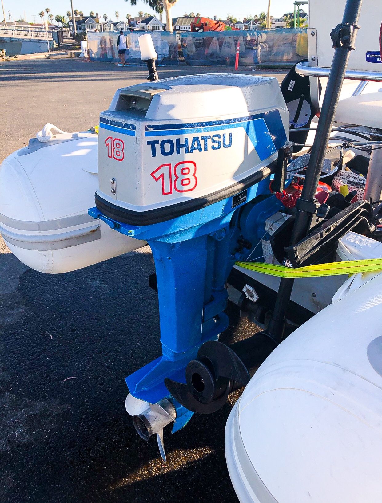 Tohatsu 18 HP Outboard Motor