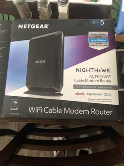 Netgear Nighthawk Cable Modem Router