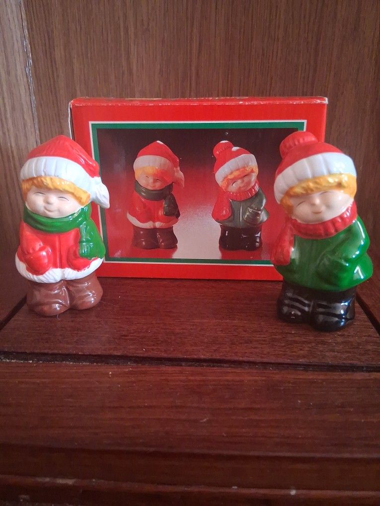 Christmas Salt And Pepper Shakers