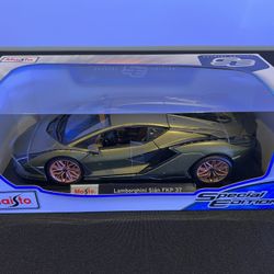 Maisto Diecast Car 1:18 Scale Lamborghini Sian FKP 37