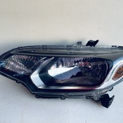 2015-2017 HONDA FIT LEFT DRIVER SIDE HALOGEN HEADLIGHT OEM 