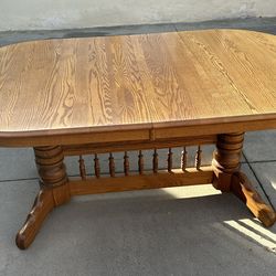 Oak Dining Room Table
