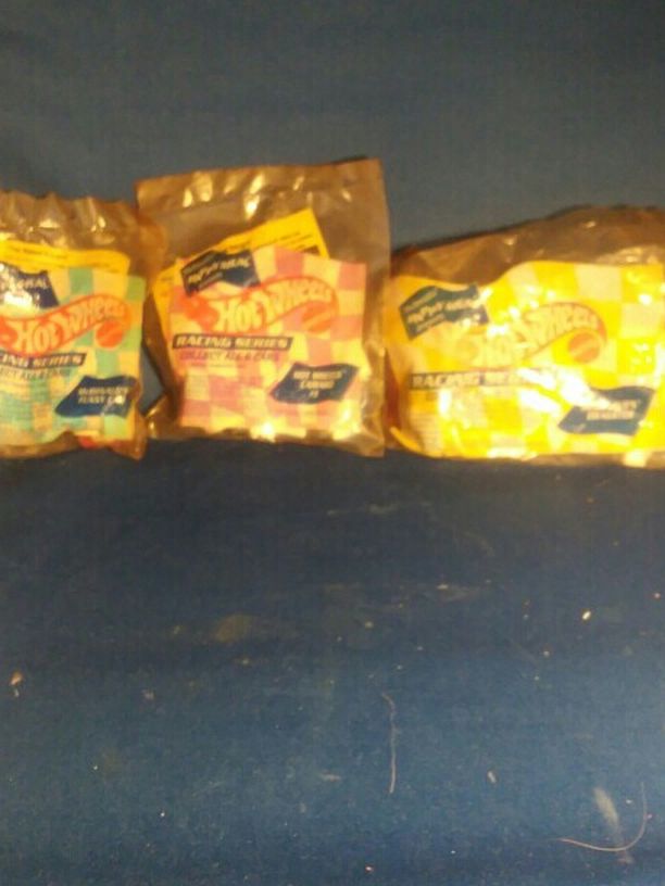 McDonald's Hotwheels Toy Cars