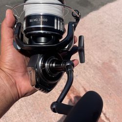 Phenix Megladon PE-6-10 Spinning Rod And Daiwa Bg Mq 20000 for Sale in San  Clemente, CA - OfferUp