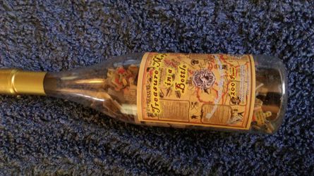 New. Treasure map in a bottle puzzle