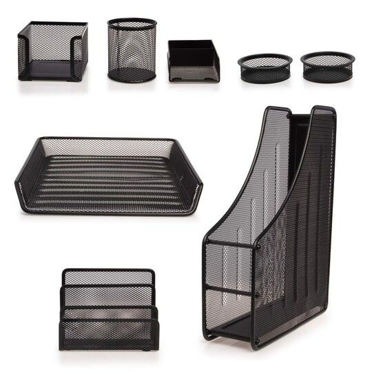 Mesh Metal Stationery Set