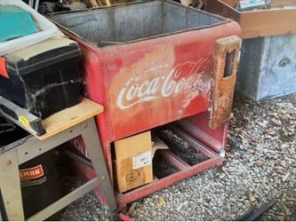 Coca Cola chest type coolers